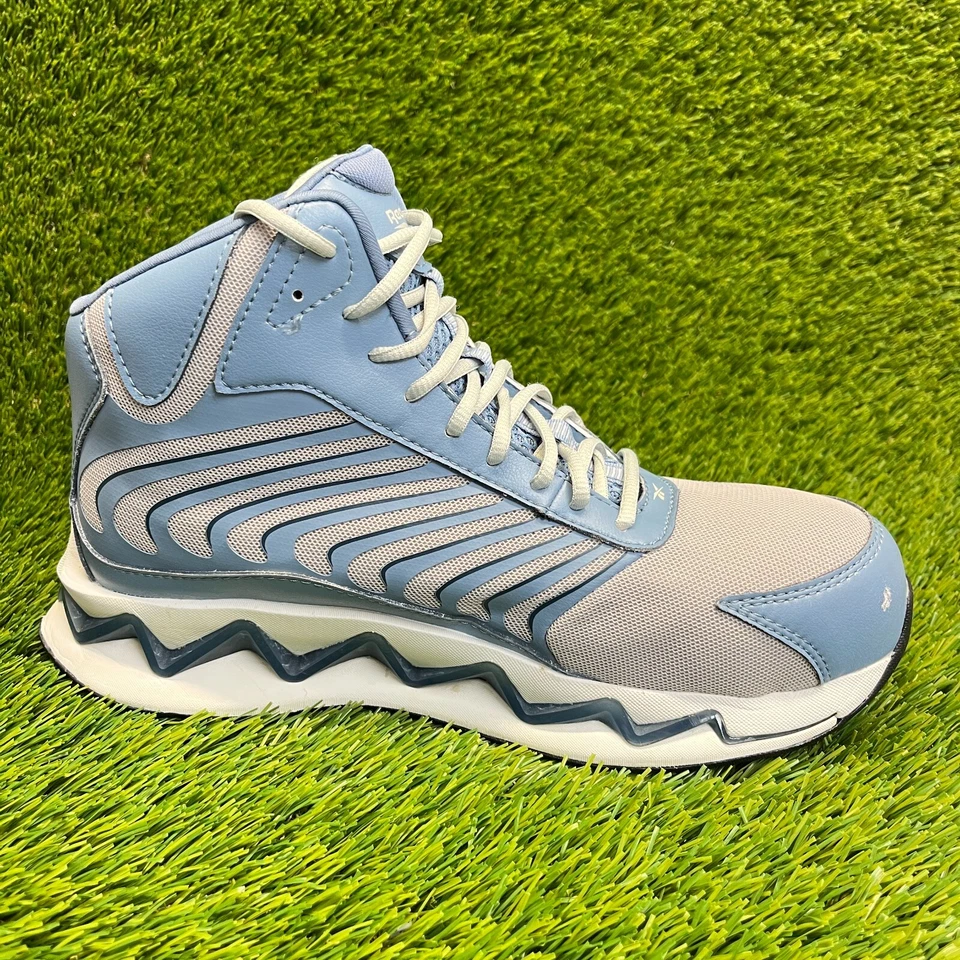 Botas de trabajo Reebok Zig Elusion Heritage para mujer talla 9,5 M azul gris punta compuesta Foto 4 de 4