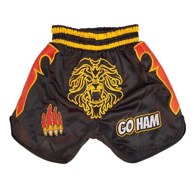 Go Ham Boxershorts schwarz & orange Herren Größe M W32 EE561