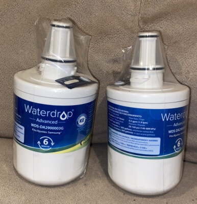 WaterDrop Advanced Refrigerator Water Filter WDP-DA29-00003G Fits Samsung *2-pcs