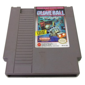 Super Glove Ball w/ Sleeve CLEANED & TESTED AUTHENTIC NES Nintendo Game Cart