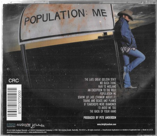 DWIGHT YOAKAM POPULATION ME CD - Bild 2 von 2