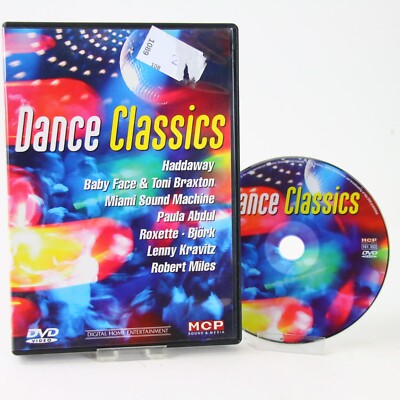 DVD Film Dance Classics Haddaway Björk Roxette Robert Miles Sehr Gut