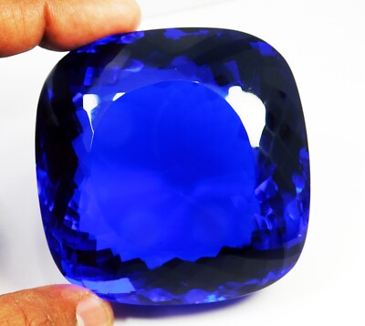 #ad CERTIFIED 1123.20 Ct Huge Wonderful 100% Natural Top Blue Tanzanite Gemstone $146.29