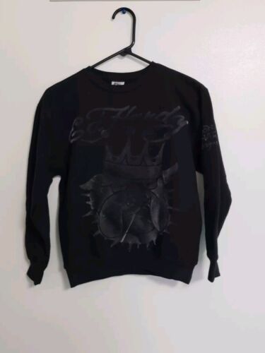 Kids Medium Ed Hardy Christian Audigier Bulldog Sweatshirt