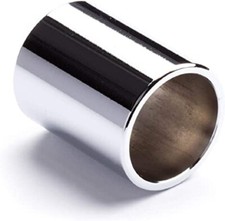NEW - Dunlop No. 221 Medium Knuckle Medium Wall Chromed Steel Guitar Slide