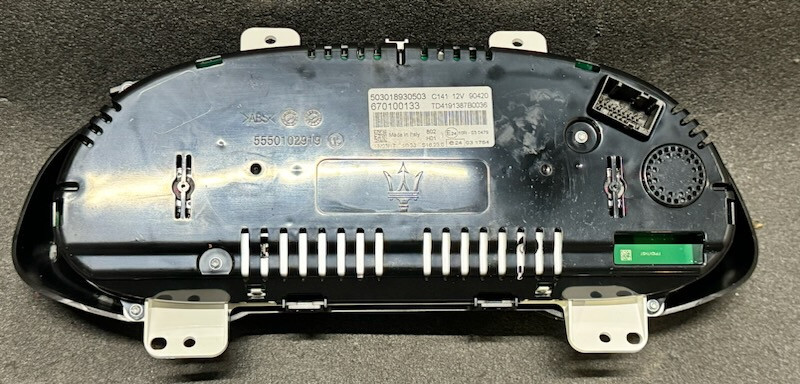 2017-2021 Maserati Quattroporte Instrument Cluster Speedometer MPH