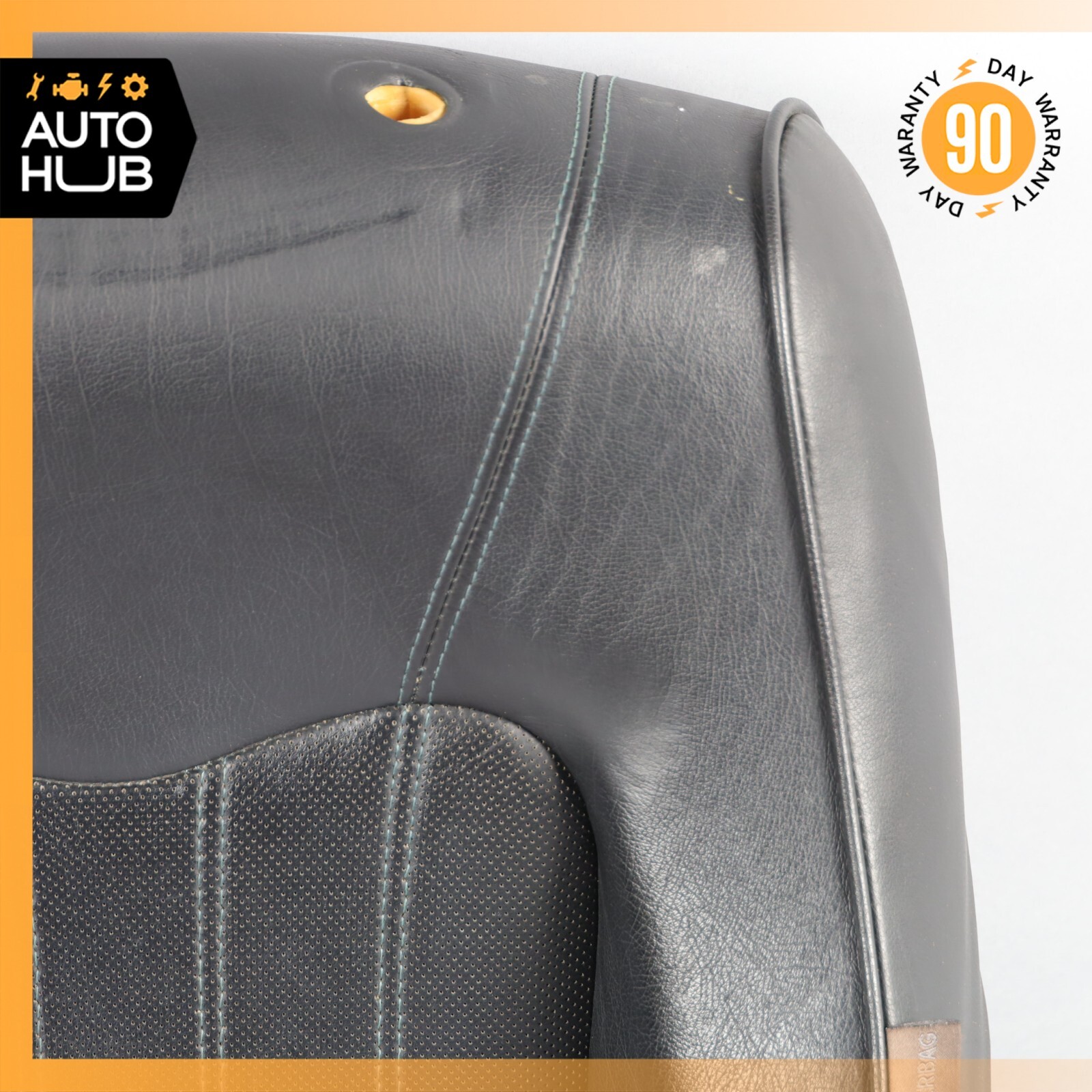 03-08 Maserati Quattroporte M139 Front Left Side Top Upper Seat Cushion OEM