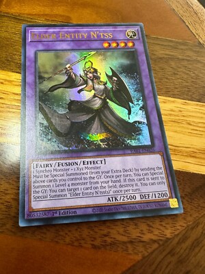 Elder Entity N'tss RA01-EN026 1st Edition Ultra Rare NM + BONUS