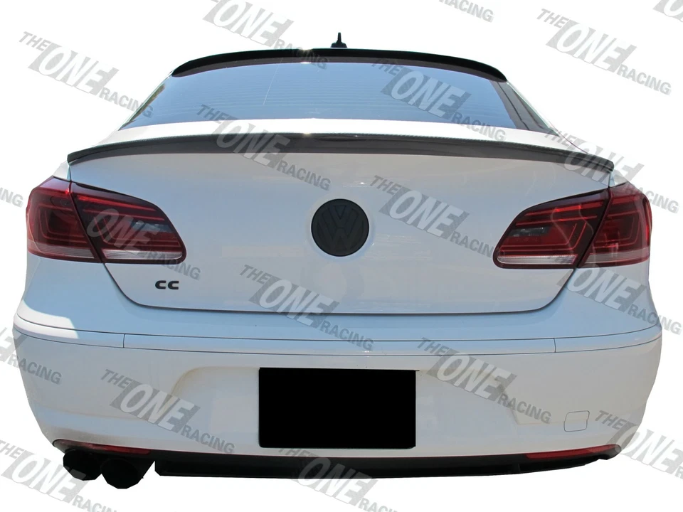 Alerón de fibra de carbono para VW Volkswagen Passat CC tipo B 2008-2016 Foto 3 de 4