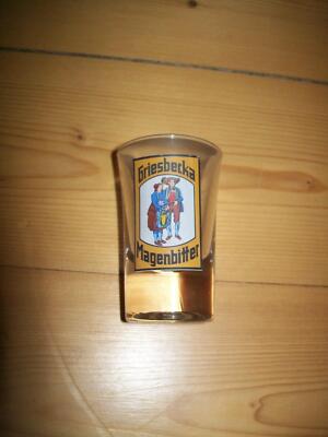 1 Schnapsglas ''Griesbecka Magenbitter'' 2cl