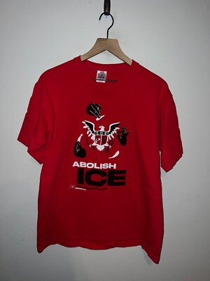 Abolish Ice Shirt Democratic Socialists Of America DSAUSA Immigration Tee Large