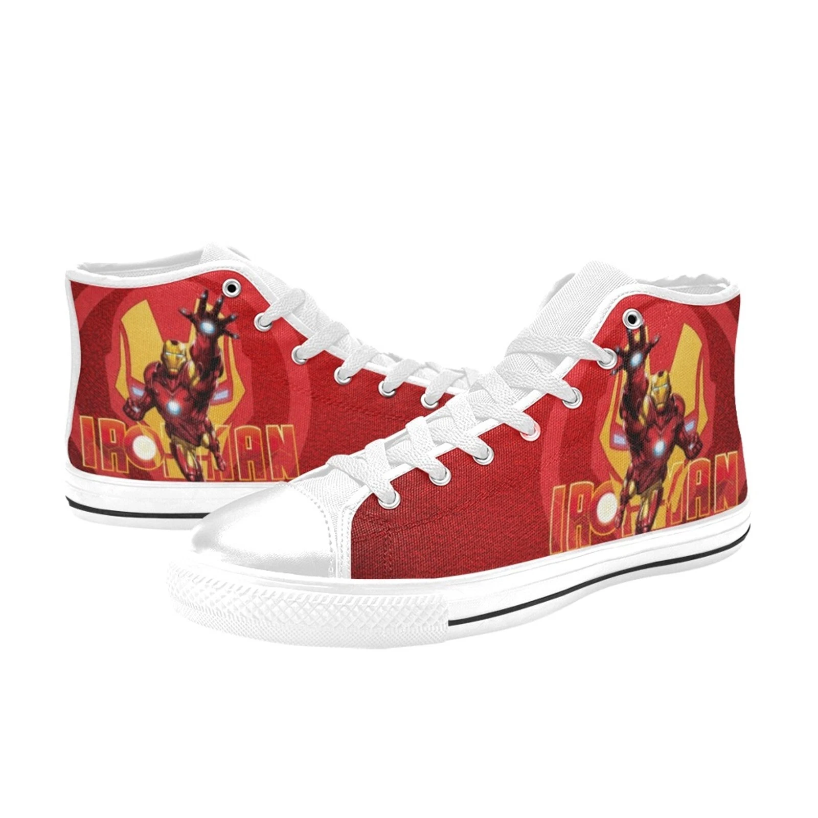Iron Man High Top Shoes Sneakers