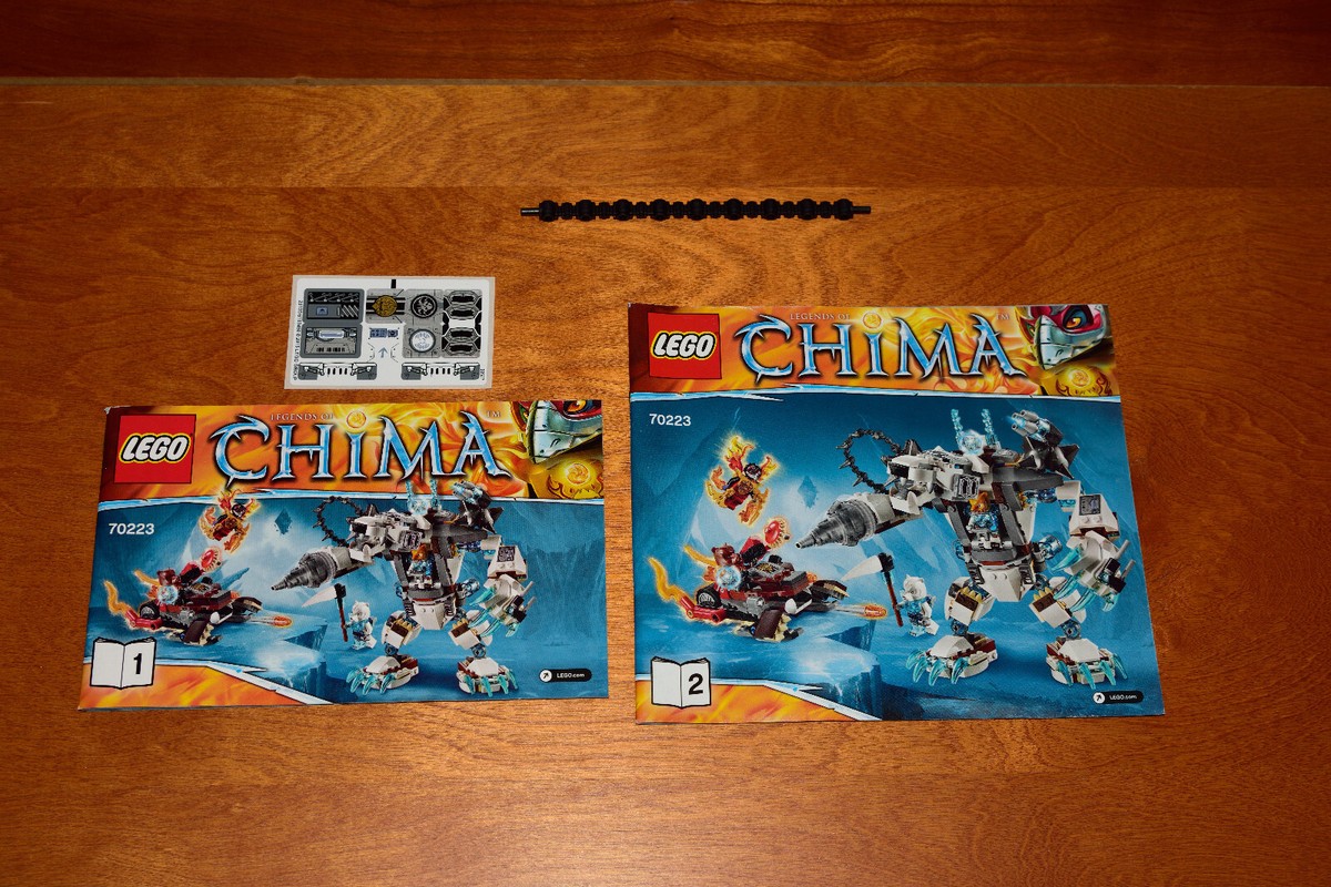 みにみに みにみに LEGO LEGENDS OF CHIMA: Icebite's Claw Driller
