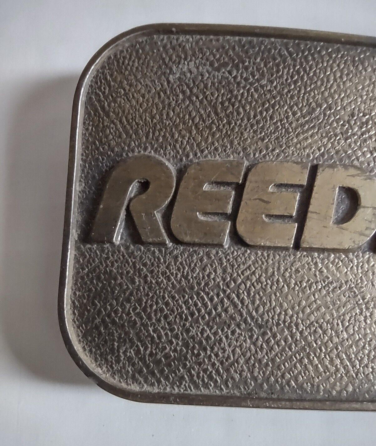 Reedrill Belt Buckle Solid Brass Mining Construct… - image 2