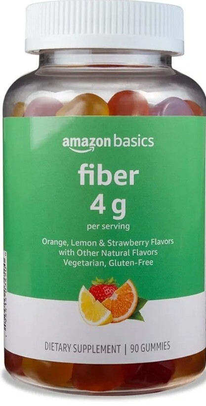 Fiber 4g Gummies – Supports Digestive Health & Regularity – 90 Gummies