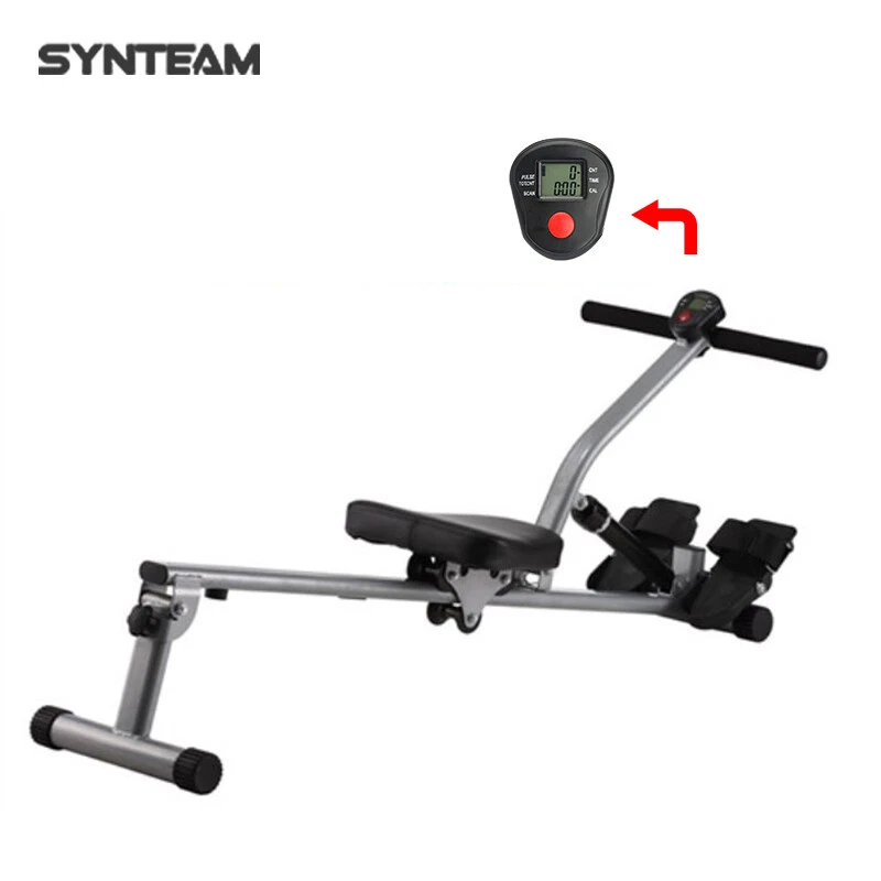 Hydraulic Rower Rowing Machine w/ Adjustable Incline & 12 resistance Cylinder  - Image 3 of 4