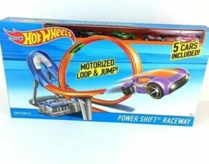 hot wheels loop and jump track set