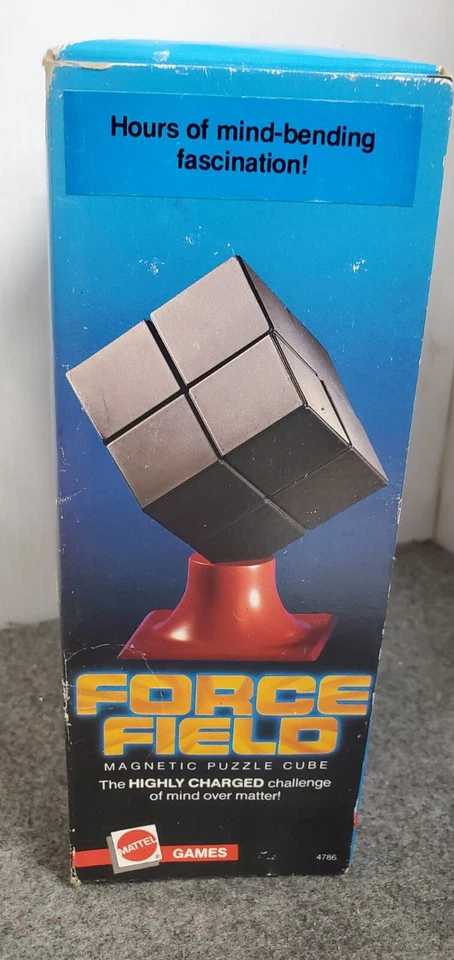 VINTAGE Force Field Magnetic Puzzle Cube Mattel 1987 - Image 2 of 4