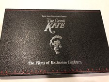 Katherine Hepburn "The Great Kate" box set (3 Unopened VHS tapes) 3 pictures
