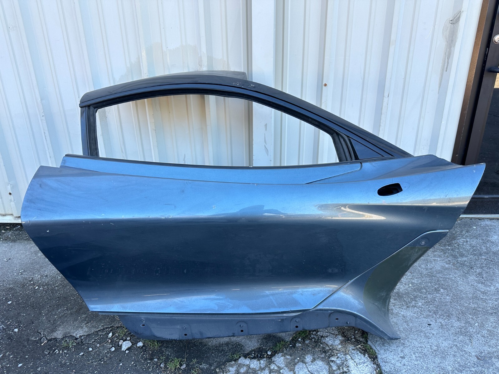 2017 2018 2019 MCLAREN 720S DRIVER LEFT DOOR CARBON FIBER ROOF *DAMAGE TO DOOR*