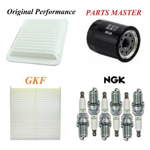 Tune Up Kit Filters Spark Plugs For MITSUBISHI OUTLANDER V6 3.0L 2016