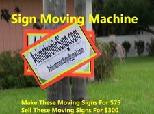 Battery Powered Sign Waving Machine (Building Diagrams and Instructions)