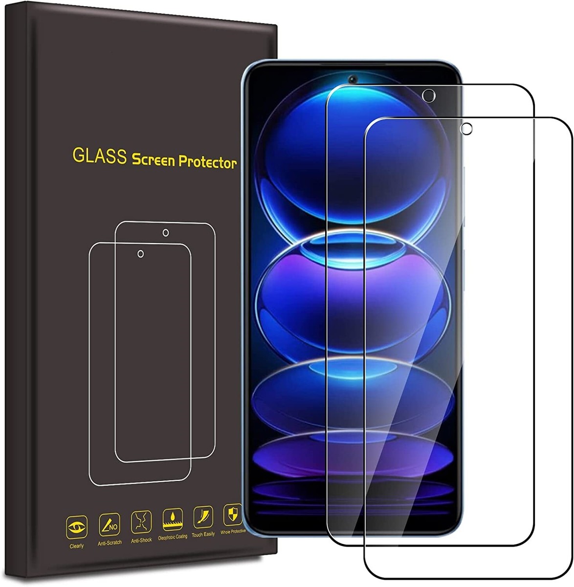 For Xiaomi Redmi Note 10/12/Pro/Plus/12c/Max Screen Protector