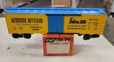 KMT? Kris Model Trains, TCA Midwest DIVISION BOX CAR, 1974. LE, 199 of 200 (15i)