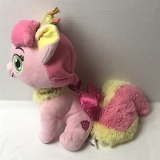 Disney Store Palace Pets Dreamy The Cat Pink Plush 12  Aurora Sleeping Beauty