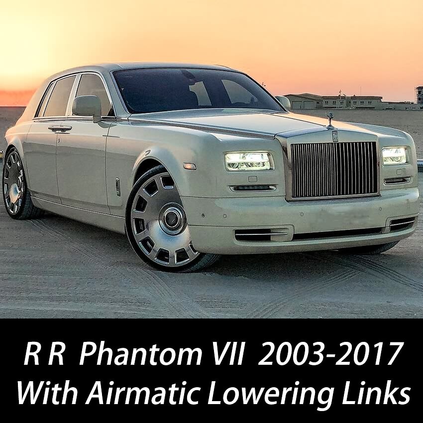 For 04-17 Rolls Royce Phantom VII Adjustable Lowering Links