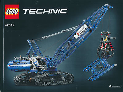 LEGO  Technic BAUANLEITUNG für 42042 Seilbagger NEU ONLY INSTRUCTION