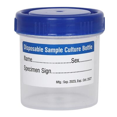 Sterilized 30ml Urine Container - Leak-Proof Lid for Precise Sampling in Medical