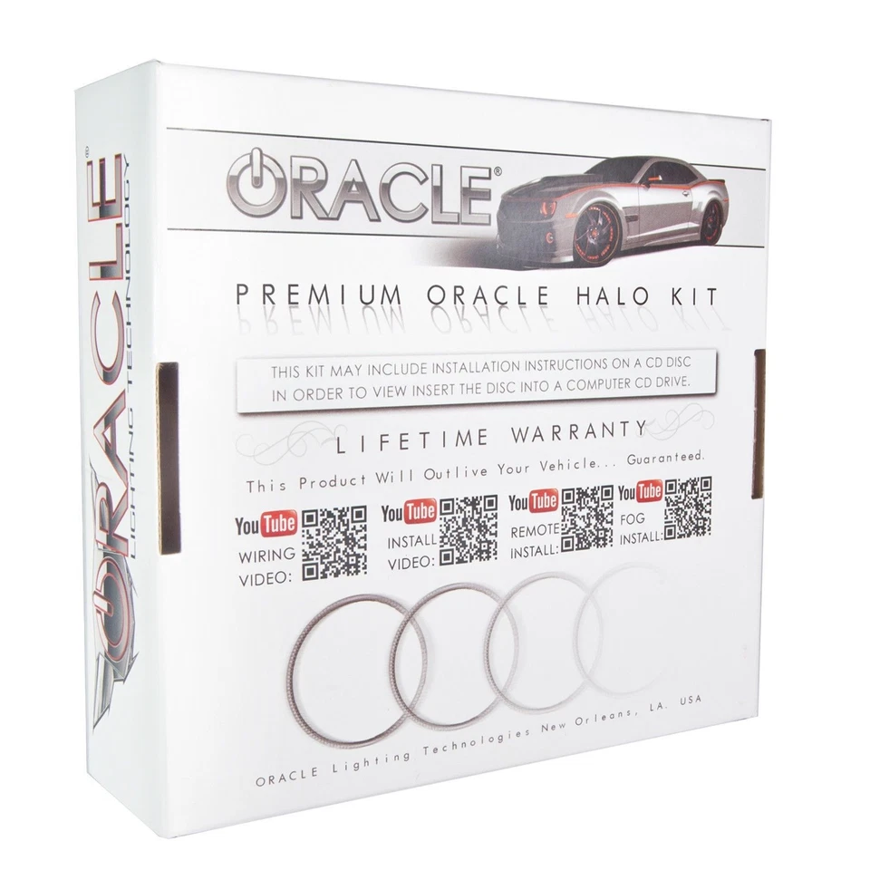 2007-2014 CADILLAC ESCALADE Weißes LED HALO Scheinwerfer-Kit Von ORACLE LIGHTING - Bild 2 von 4