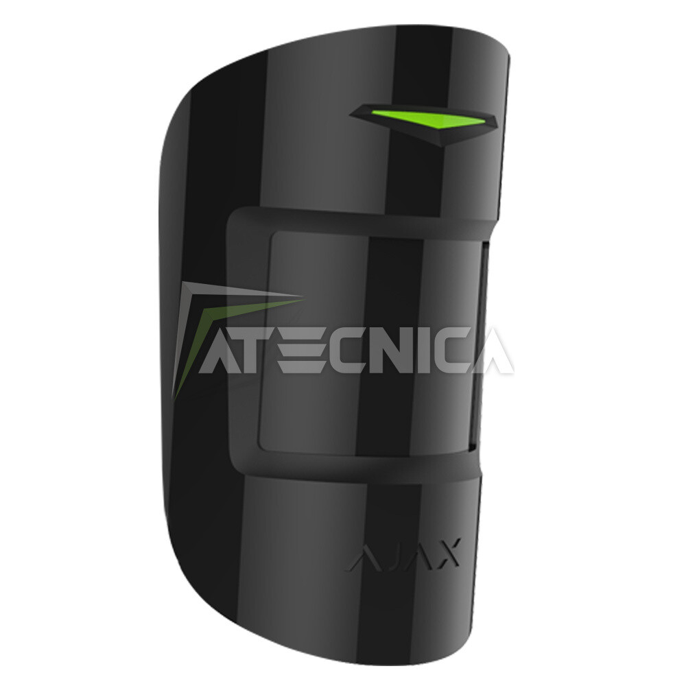 Ajax MotionProtect B Nero: Sensore Movimento Sicuro per Tutta la Famiglia