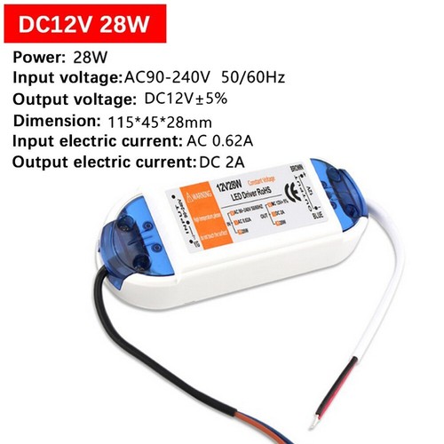 DC 12V Transformer non Waterproof led Driver Power adapter for LED Strip light - Picture 14 of 21