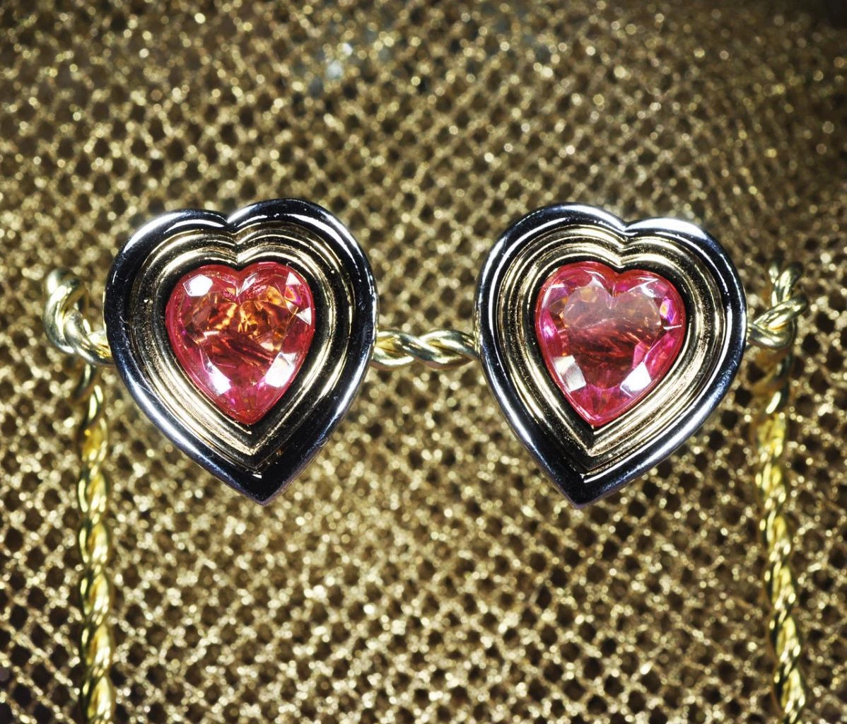 Givenchy heart hotsell earrings