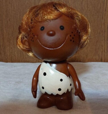Rare Sanrio Mizumori Ado Sofbi Primitive man Showa Retro Vintage