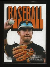 NICK GONZALES 2021 Topps Heritage Minor 1972 Pack Cover Card Pirates #72TPPC-1