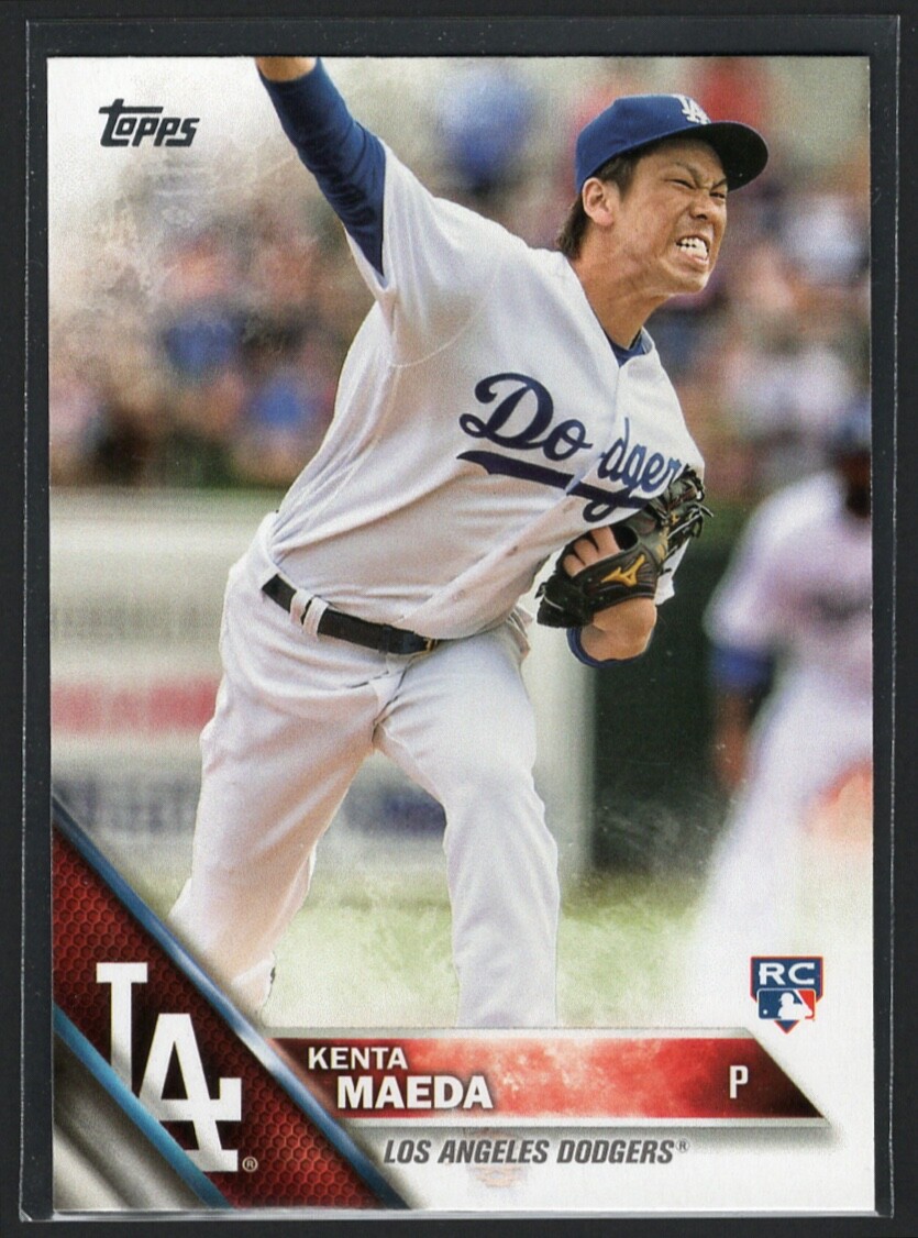 Kenta Maeda 2016 Topps #429 Rookie - Los Angeles Dodgers