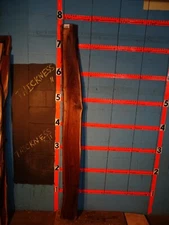 #1084     15/16" THICK  black walnut Live Edge Slab lumber KILN DRIED