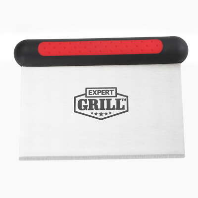 Expert Grill Stainless Steel Metal Griddle Scraper Chopper, Multipurpose