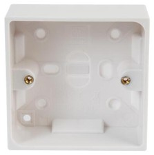 Pattress Back Box Surface Mount For Light Switch Plug  Electrical Socket lot