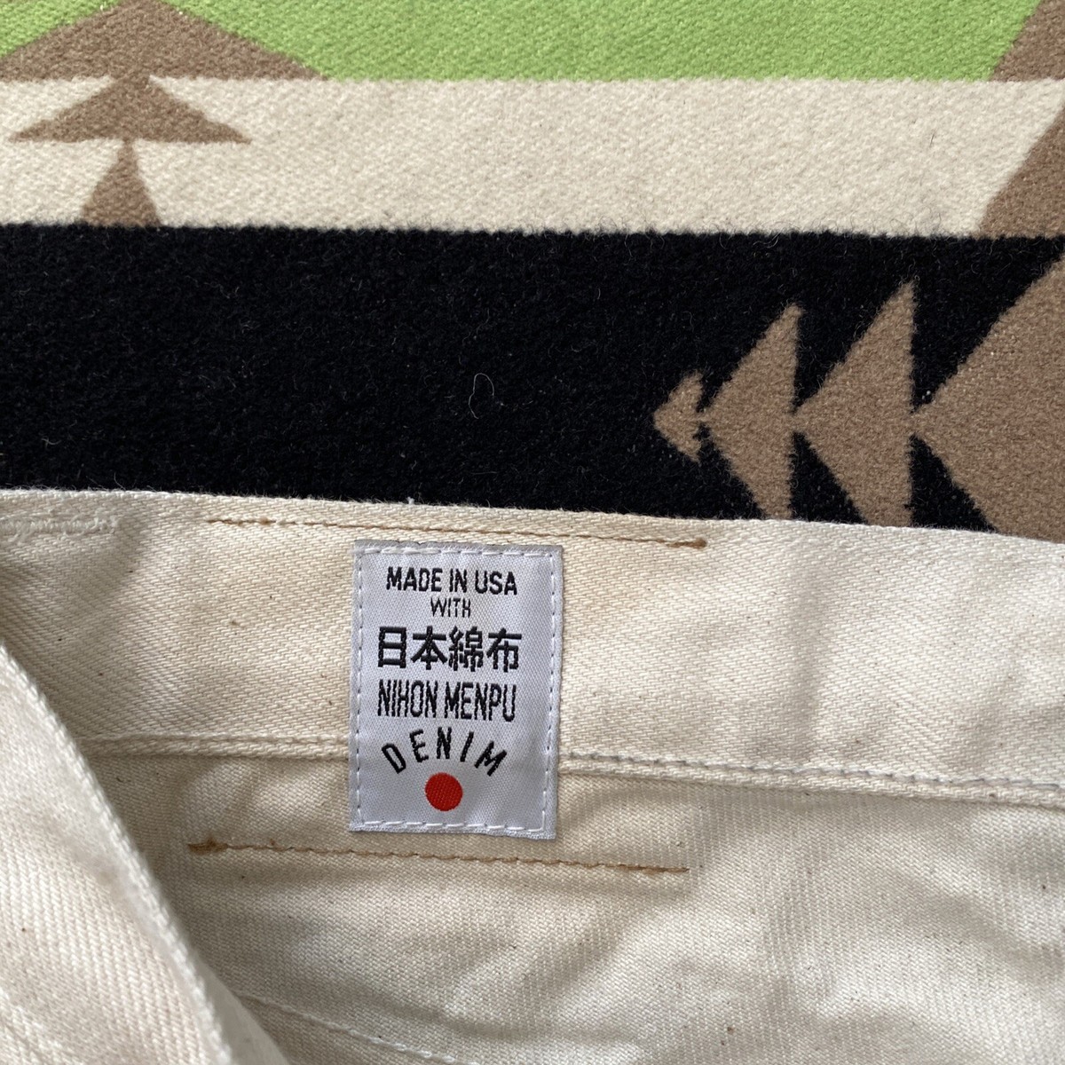 Rogue Territory RTG 14Oz Ecru Silveridge 27 Nihon Menpu Slim