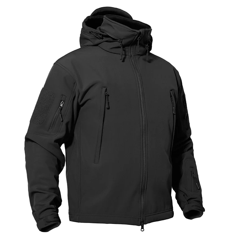 Waterproof Tactical Soft Shell Men Jacket Coat Army Windbreaker Outdoor