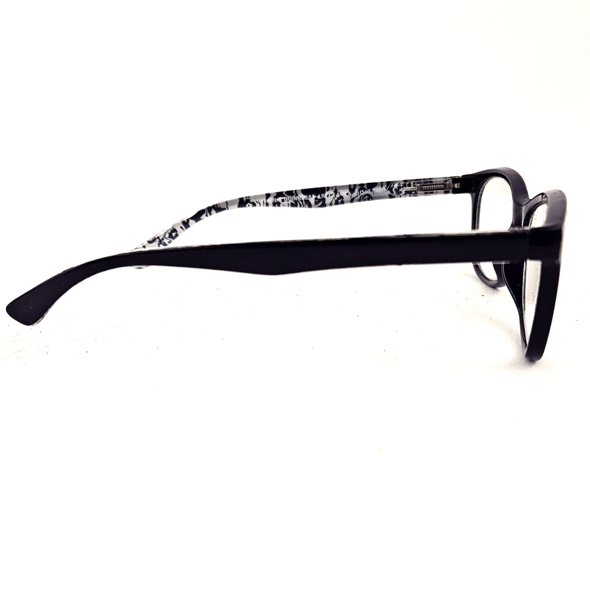 Lulu Guinness Women Glasses Frame Black Tone Eyeglasses Frame only LK050 Eyeglasses - Lulu Guinness Authorized Retailer  main image 3