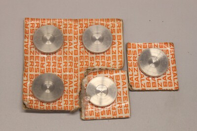 5x BALZER NW10FK  Vakuum Ring Flange Blank Seal  NW10FK OVP