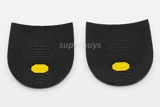 9.7cm x 9.7cm Rubber Shoe Boot Heel Cap Sole Plate Repair Set Kit Non Anti Slip 