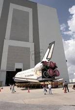 STS-93 Rollover Space Shuttle Columbia 8X12 PHOTOGRAPH