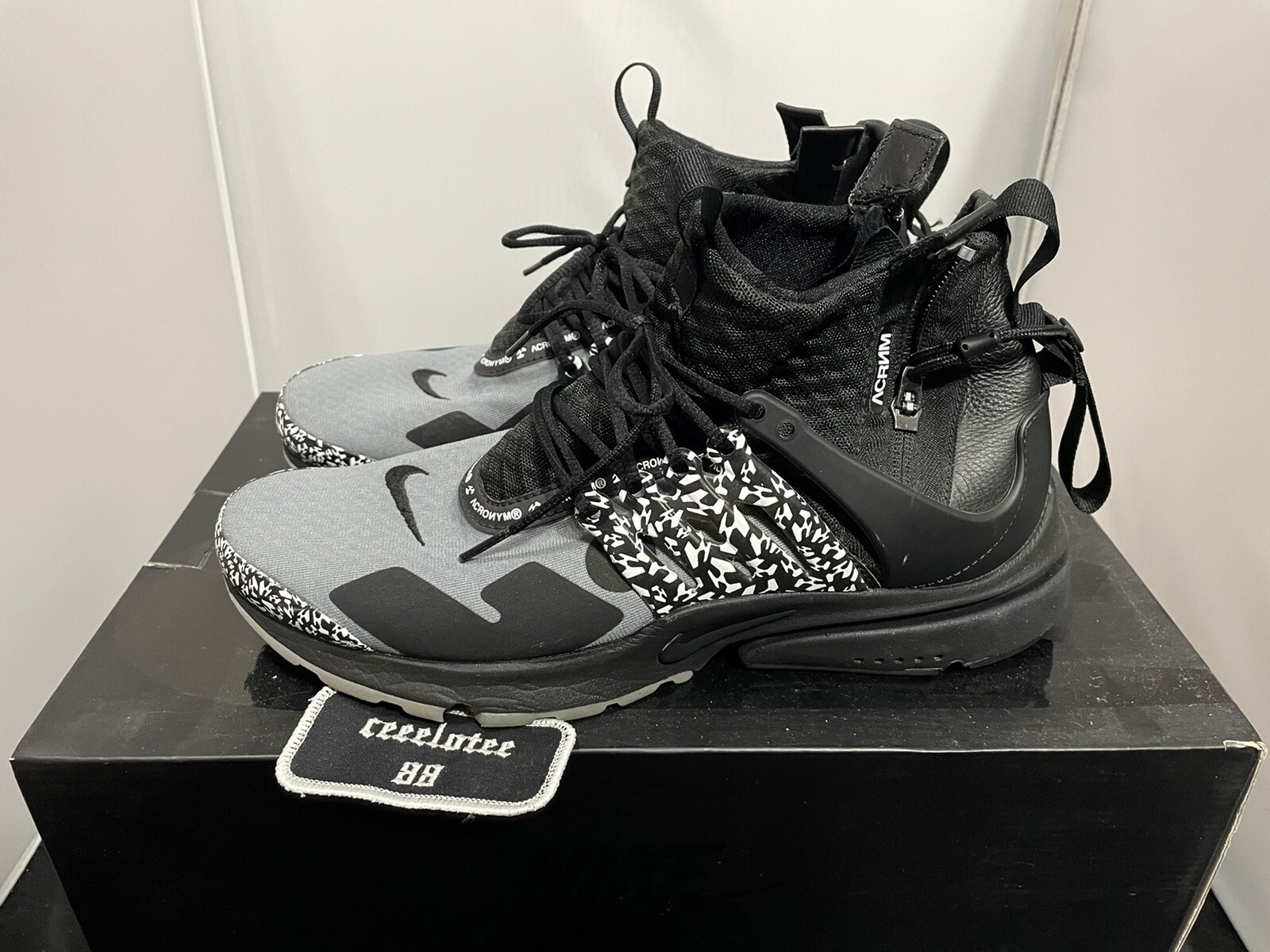 Nike Air Presto Mid x Acronym Cool Grey 