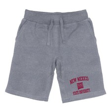New Mexico State University Aggies NMSU NCAA College Fleece Seal Shorts